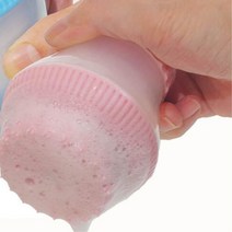 사모예드 반려견샤워볼 토이푸들 애견샤워솔 핑크