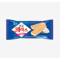 해태 크림 웨하스 50g 1봉 / 웨하스 해태웨하스 크림웨하스 티타임, 6개