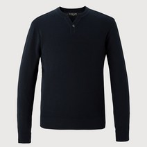 인디안 [23년 가을 최저가] 고급 울혼방 솔리드 헨리넥 니트 MIXBRYF8261BC