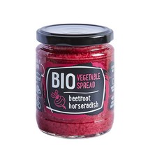 루돌프 유기농 야채 스프레드 잼 비트루트 호스래디시, 235g, 2개