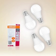 OSRAM LED 전구 8W 4개(주광색 백색 전구색)
