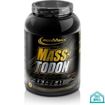 독일 IronMaxx Masstodon 헬스보충제 웨이트게이너 분말 파우더 딸기맛 2000, 아이언맥스 매스토돈 파워 웨이트 게인 딸기 맛 1