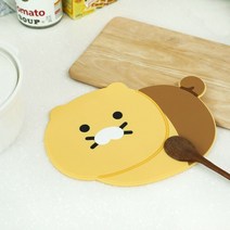 카카오프렌즈 춘식이 죠르디 실리콘 냄비받침 캐릭터 이유식 받침 답례품