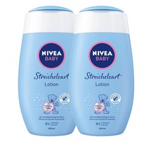 니베아 베이비 NIVEA BABY Care body lotion 독일 베이비 케어 바디로션 200ml, 2팩
