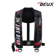 듀스피싱 DF 라이프자켓 팽창식 구명조끼 LFJ-004, LFJ-004 / SDT-2000블랙, 3XL(110~115)