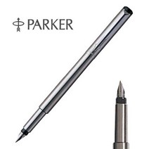 파카 벡터 만년필 스텐레스 F MO, 없음