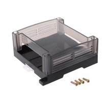 두꺼비집 배전단자 분전상자1pc 투명 플라스틱 산업 제어 상자 패널 인클로저 케이스 딘 레일 프로젝트 전자 diy pcb 쉘, m