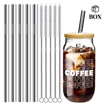 텀블자 스테인레스 빨대 21.5cm (100P+세척솔20P), 텀블자 스텐빨대 21.5cm 100P+세척솔 20P