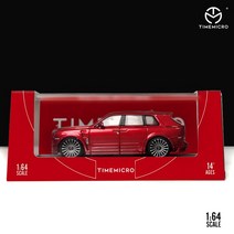 롤스로이스 다이캐스트 모형 미니카 Time Micro TM 1:64 롤스 로이스 컬리넌 팬텀 VIII 다이캐스트 모델 카, 13 Cullinan Red