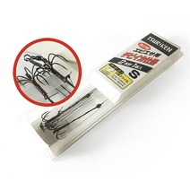 피싱스토어-쯔리겐 치비이카 호래기 한치 생미끼 바늘 2개입, M 588060