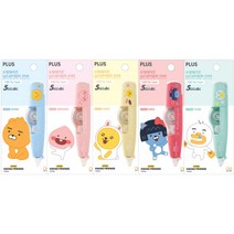 플러스 수정테이프 카카오 WH-615SS, 1개, 5칼라세트