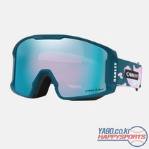 오클리 [OAKLEY] 라인 마이너 XM 스노우 고글 7093-19 (핑크 카모 프리즘 사파이어 이리듐), 핑크 카모/프리즘 스노우 사파이어 이리듐