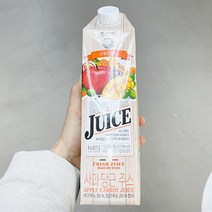 노브랜드사과당근주스 1000ml x 3개, 아이스박스포장