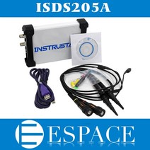 금속탐지기 휴대용금속탐지기 금탐지기 isds205a 새로운 업그레이드 3 in 1 다기능 20m pc usb 가상 디지털 오실로스코프 + 스펙트럼 분석기 + 데이터 레코더, 1-없음