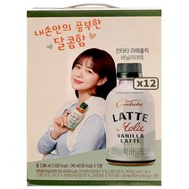 칸타타 라떼홀릭 바닐라라떼 240ml x 12개