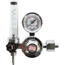 CRETOS 압력조절기 알곤조정기(AR) EX-706 압력게 가스용접 프로우메타 안전밸브장착 압력게이지 co2조정기 질소게이지 알곤게이지, EX-708헬륨(우나사22MM), 1개