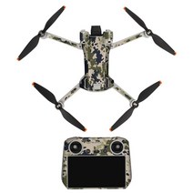 미니드론 드론축구 가성비 키덜트 드론 dji mini 3 pro 스티커 용 보호 필름 방수 원격 데칼 dji mini 3 pro drone 액세서리 용 전체 커버 스킨, dji rc-07