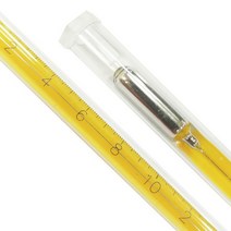 태광계기계측 표준 유리 수은 온도계 250~300도 0.1도단위 400mm, 1개