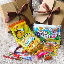 리본 간식 상자 어린이집선물 답례품 학교 교회 단체선물, 1I3_리본 간식 상자