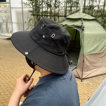 젠틀앵글러 남자 부니햇 여성 등산모자 버킷햇 정글모자, FREE, 블랙