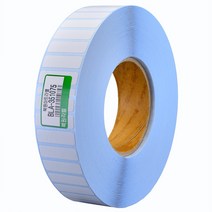 북원라벨 아트지 30X10mm 지관75mm 롤라벨 아트라벨 BLA-301075 바코드용라벨지