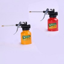 오일 펌프 가정용 소형 수동 모터 수 주둥이 엄지 워크샵 러 수 빨간색 고압 러, 2개 믹스