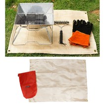 야영 캠핑 차박 텐트 낚시 방염성 시트 화염 열전도 차단-72394EA-72394EA, 본상품선택