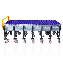 화물 물류 택배 운반 자바라 레일 콘베어 벨트 롤러 창고용 컨베이벨트 공장 상하차, 80cm
