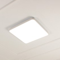 LED 시스템 방등 50W 60W 삼성칩사용 타공 무타공 안방조명, 화이트