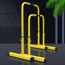 가정용딥스 낮은철봉 딥프레스 딥스바 평행봉 파워, 블랙그린의 높이 97cm 3단계 조절