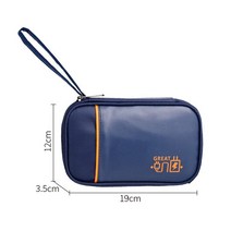 전자올겐 휴대용 방수 디지털 전자 케이블 정리 USB 가제트 데이터 라인 저장 가방 여행, 34 E-Blue