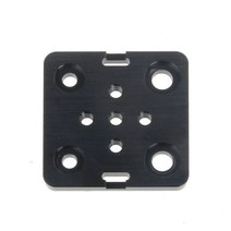 3D 프린터 부분 OpenBuilds 알루미늄 프로파일 용 특수 슬라이드 플레이트 V-Slot Mini 5 룰렛 OpenBuilds V 갠트리 플랫, 검은 색