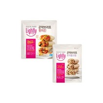 라이틀리 곤약브리또 500g(4입)X2개 (핫치킨+트러플크림), 라이틀리 곤약브리또 500g(4입)X2개 (핫치킨+트러