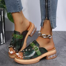 여성 2022 여름 패션 리벳팅 여름 zapatos de mujer 샌들 12