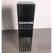 철제 벽선반 벽걸이 선반 럭셔리 타공판 디자인 진열대 감성 벽 인테리어 소품, 검정색수직레이어