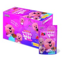 [원올] 뽀로로 잔망루피 젤리10봉 믹스베리맛 어린이 젤리