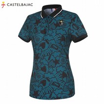 [까스텔바작] (여성)폴리 스판 반팔 티셔츠_BG9MTS704_DG