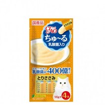 이나바 챠오츄루 고양이 간식 혼합맛 10종콤보, 이나바 차오츄르, 유산균닭가슴살233 4px10팩