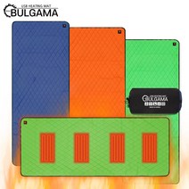 불가마 USB 히팅매트 대형사이즈 휴대용 캠핑 차박매트 5V, 네이비