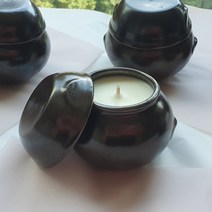 항아리캔들 여주옹기 캔들 소이캔들 천연 옹기캔들 답례품 집들이 선물 추천 대량주문가능, 무색, 비자나무향