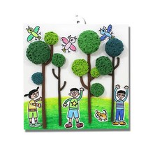 클레이로 숲액자 만들기 (10인용) _ 230206EA