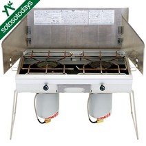 스노우 피크 snow peak 기가 파워 투 버너 액출 [스토브] GS-230 [투버너 가스]