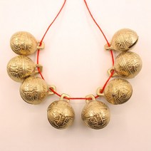 무당방울 무속인용품 신내림 신굿 용 호랑이, 3.8cm 풍우방울 1개
