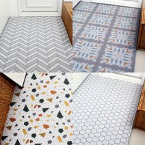 CLEAN UP 알테 패턴 코일 현관매트 베란다 발코니 현관용 업소용 바닥 아파트입구 롤 DIY, 1개, 22.알테-도아르