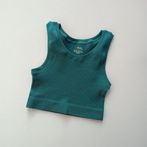 마라톤 싱글렛 한 여성 요가 조끼 체육관 스포츠 피트니스 러닝 짧은 원활한 솔리드 니트 오프 숄더 헬스장 탑 탑스, L, Lake Green