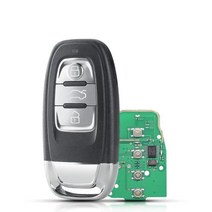 자동차 문리모컨 원격시동 스마트폰 경보기 KEYYOU 스마트 원격 키 315MHz433MHZ868MHZ Audi Q5 A4 A4L A5 A6 A7 A8 RS4 RS5 S4 S5 세, 868MHZ+3 Buttons