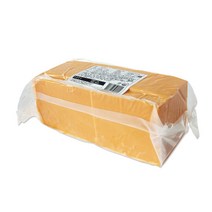 본데어리 레드 체다 블럭 치즈 2.4kg(햄버거 토스트)