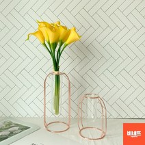 오브제 화병 인테리어용화분 빈티지화병 실내용화분, 로즈L, 기본