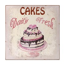 제이앤씨 빈티지 목판화 액자, C03.CAKES