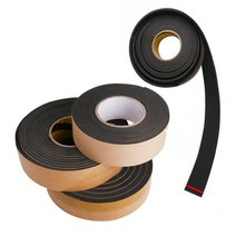 폭 20mm 검정색 EVA 스펀지 테이프 쿠션 소음 방지 접착 완충 테잎, 두께5mm